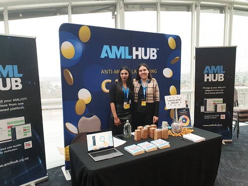 AMLHUB sponsor stand