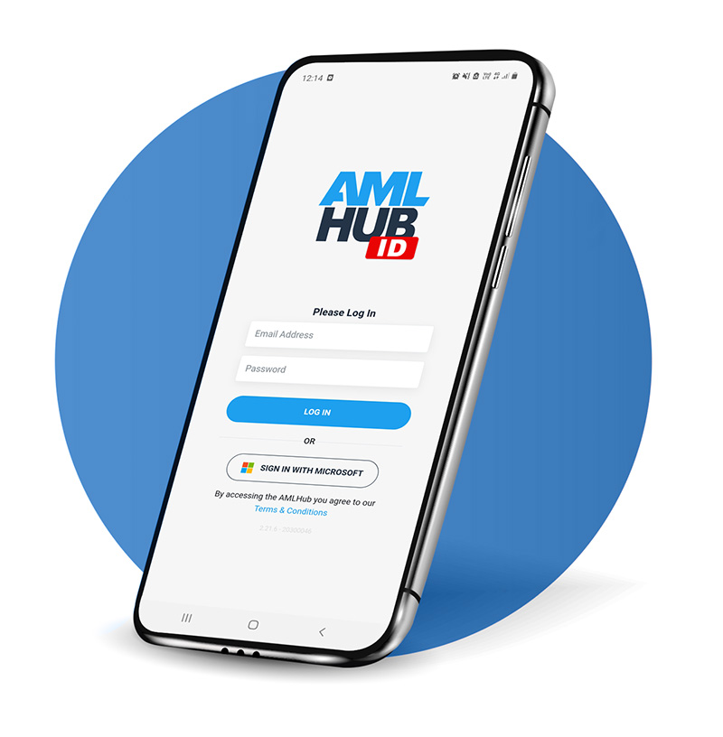 AMLHUB ID app for fast identity verification