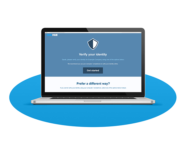 Automated verification of ID on laptop Automated verification of ID on laptop