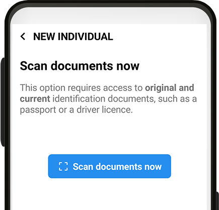 AMLHUB ID app - verify individuals AMLHUB ID app - verify individuals
